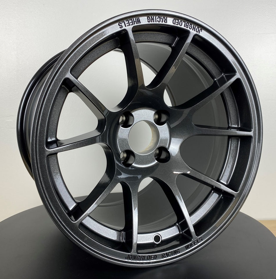 Jongbloed Racing Series 500 4x100 15x9 +36 Gloss Anthracite