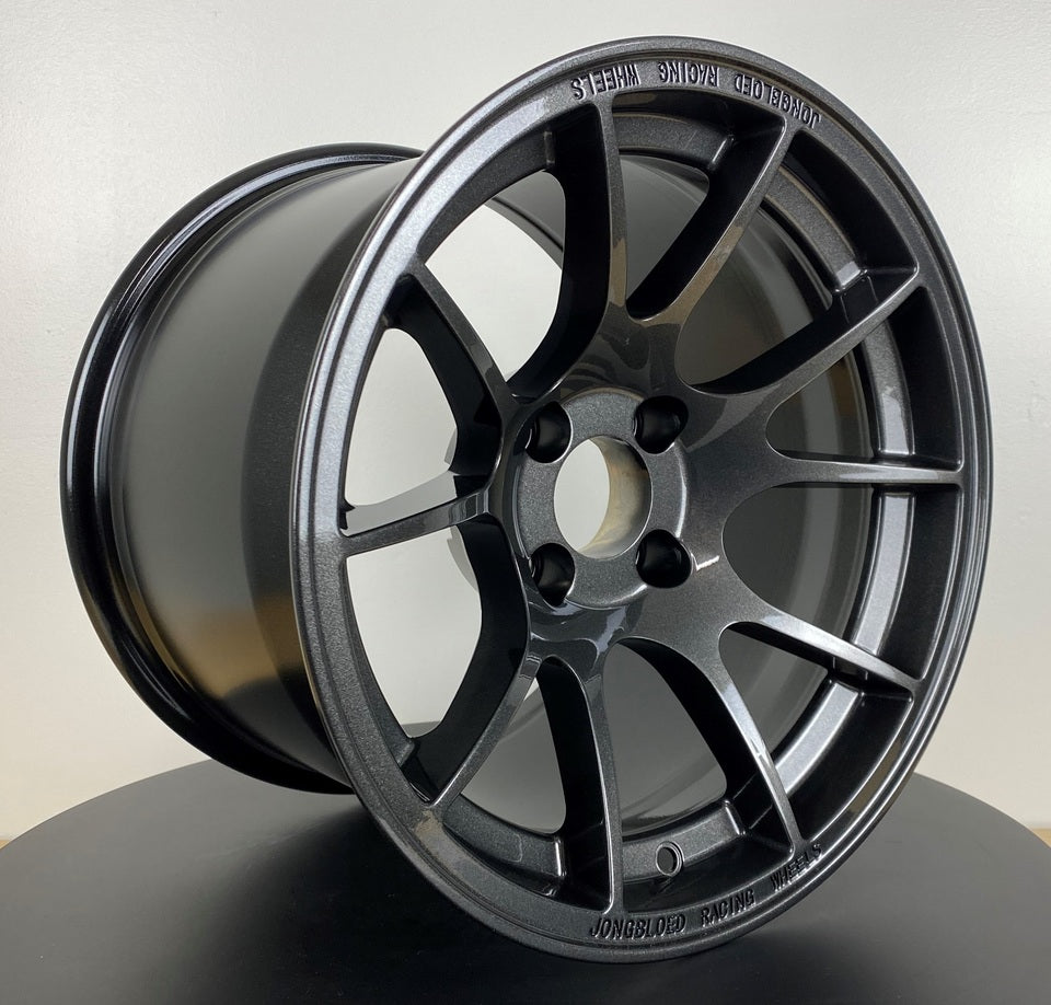 Jongbloed Racing Series 500 4x100 15x9 +36 Gloss Anthracite