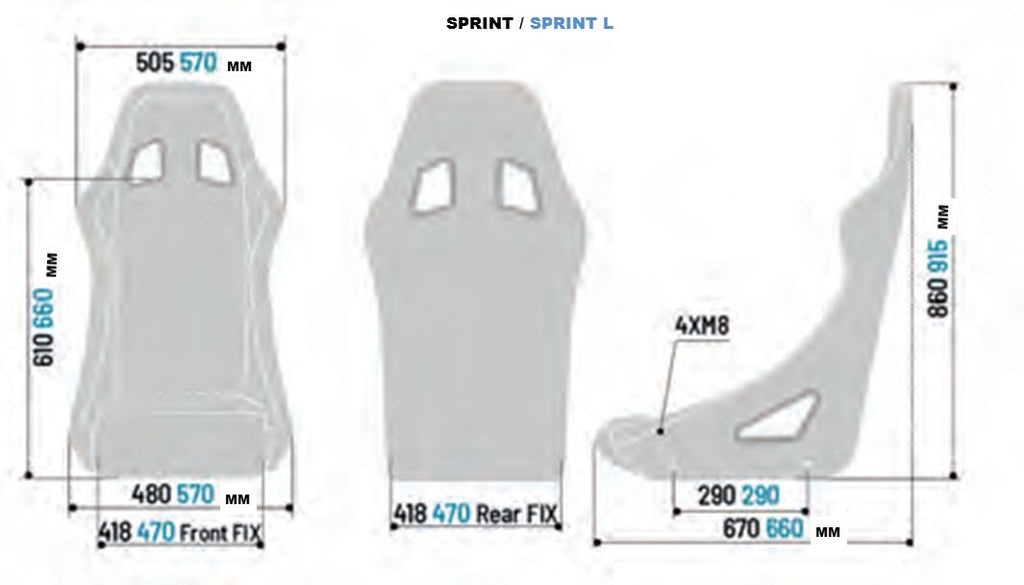 Sparco Seat Sprint+