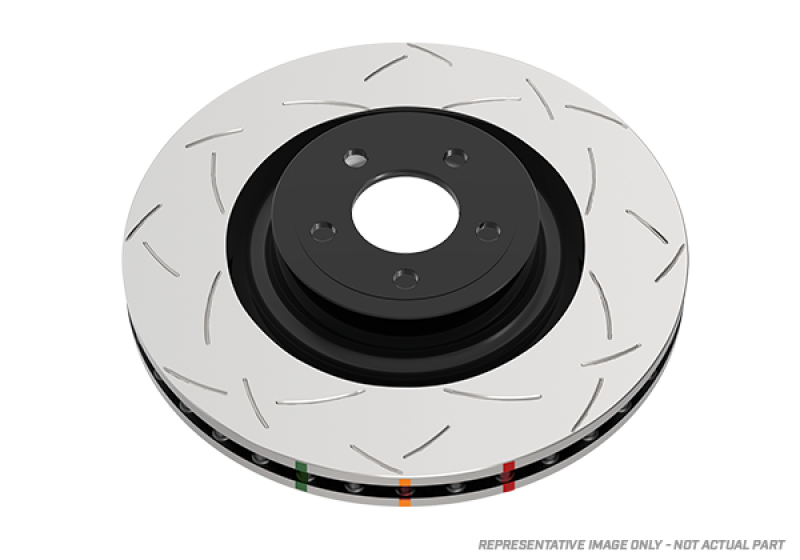 DBA 10+ Chevrolet Camaro V6 Stainless Steel Rear Slotted 4000 Series Rotor