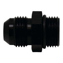 Load image into Gallery viewer, DeatschWerks 8AN ORB Male to 8AN Male Flare Adapter (Incl O-Ring) - Anodized Matte Black