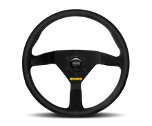 Load image into Gallery viewer, Momo MOD78 Steering Wheel 350 mm - Black Leather/Black Spokes