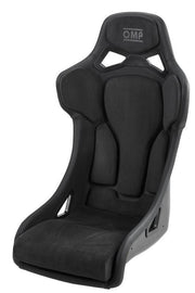 OMP Racing Seat RT FIA 8855-1999 - Leather & Alcantara Black