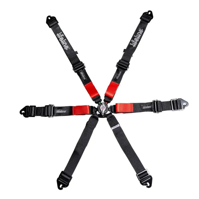 Woodcote 6pt FIA Harness - 2" - Pull Up
