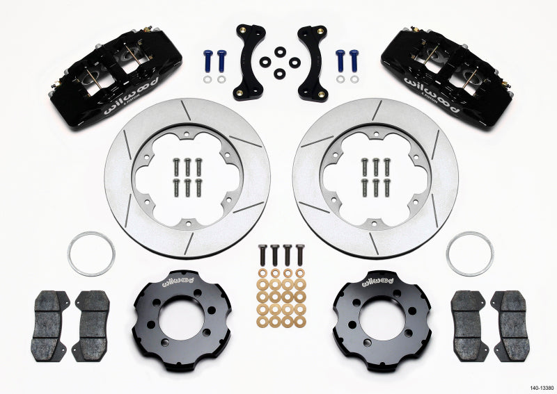 90-05 Miata Wilwood Dynapro 6 Front Hat Kit 11.00in GT Rotor