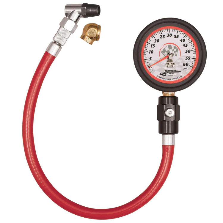 Deluxe 2½" Analog Tire Pressure Gauge