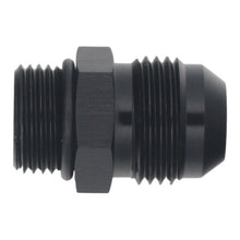 Load image into Gallery viewer, DeatschWerks 8AN ORB Male to 10AN Male Flare Adapter - Anodized Matte Black