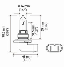 Load image into Gallery viewer, Hella Bulb 9005/Hb3 12V 65W P20D T4 (2)