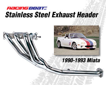 Racingbeat 90-93 Miata Header