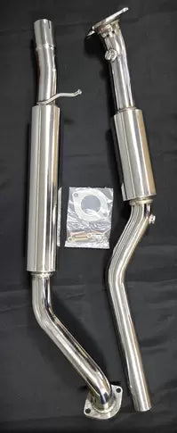RoadsterSport NC Stainless Double Resonator Midpipe 2006-2015