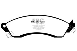 EBC 2003-2004 Ford Mustang Mach 1 V8 Redstuff Front Brake Pads