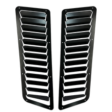 Load image into Gallery viewer, Universal Hood Louvers (Angled) 6x16.7"