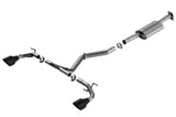 Borla 22+ BRZ/GR86 2.4L RWD AT/MT S-Type Catback Exhaust - Black Chrome Tips