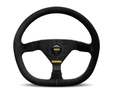 Load image into Gallery viewer, Momo MOD88 Steering Wheel 350 mm - Black Suede/Black Spokes