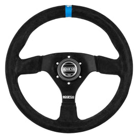 Sparco 383 Suede Black w/ Logo