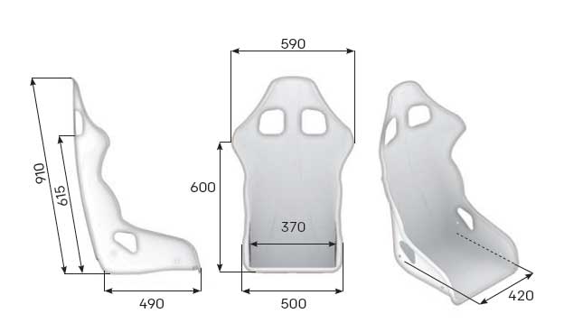 RACING SEAT ARS FIA 8855-1999