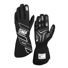 Load image into Gallery viewer, OMP ONE-S GLOVES my2025 FIA 8856-2018 ANTHRACITE / FLUO YELLOW SZ XS
