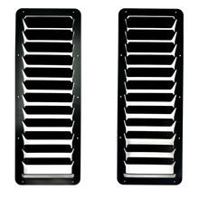 Load image into Gallery viewer, Universal Hood Louvers (Square) 6x16"