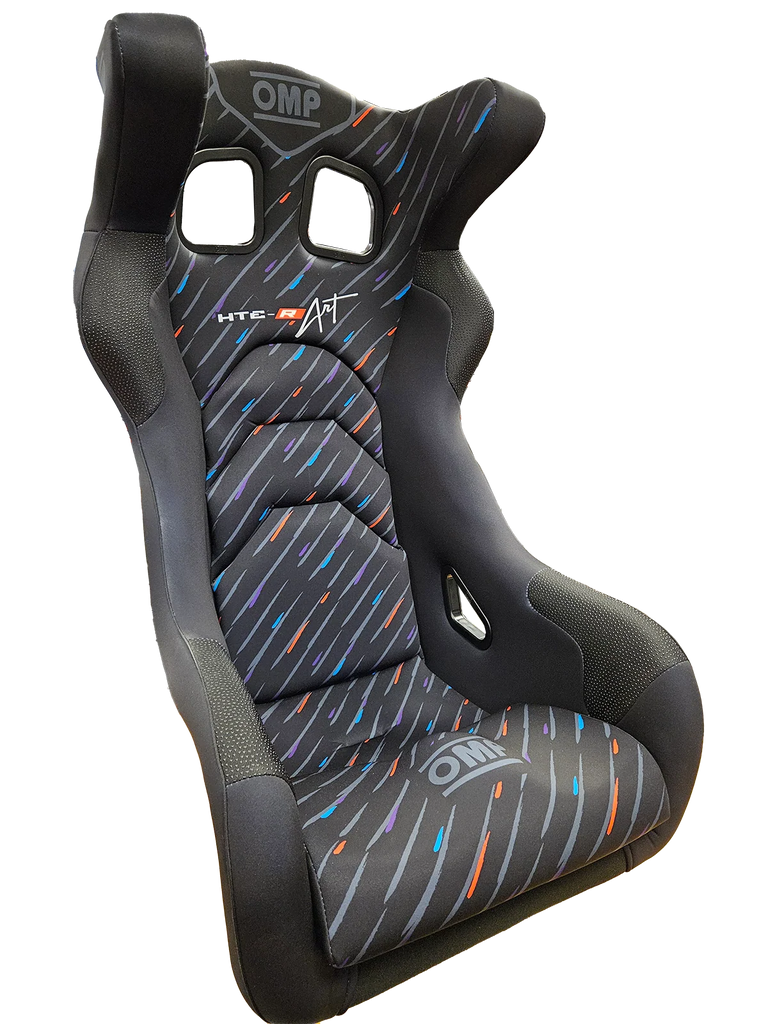 OMP HTE-R Head Restraint Racing Seat w M Rain Fabric