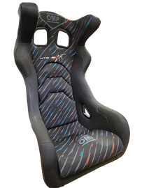 OMP HTE-R Head Restraint Racing Seat w M Rain Fabric