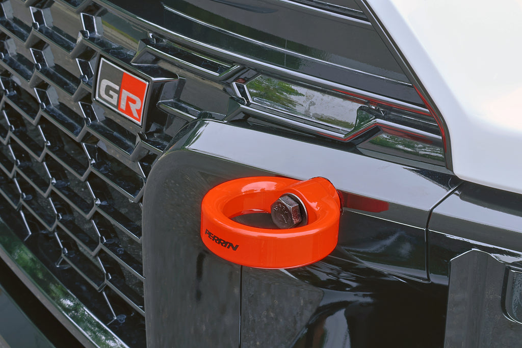 PERRIN 23+ Toyota GR Corolla Front Tow Hook - Red