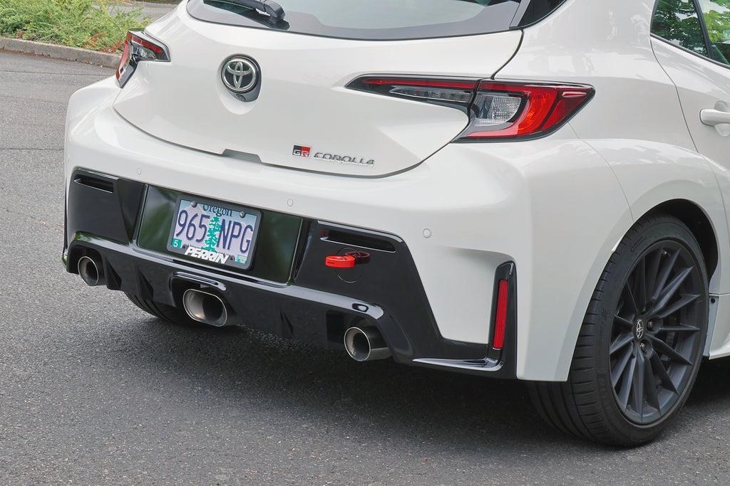 PERRIN 23+ Toyota GR Corolla Rear Tow Hook - Red
