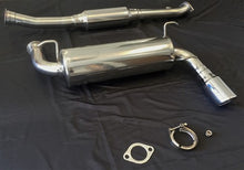 Load image into Gallery viewer, COMPLETE PREMIUM HELMHOLTZ CHAMBER Cat-Back RoadsterSport 4 Miata Polished Stainless Steel Exhaust for 90-97