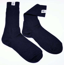 Load image into Gallery viewer, RaceQuip SFI 3.3 Fire Retardant Socks X-Small -Shoe Size 1-4 Black