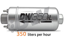 Load image into Gallery viewer, DeatschWerks 350 LPH DW350iL In-Line External Fuel Pump (No Bracket)