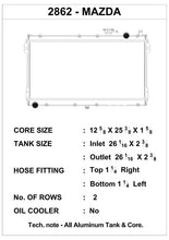 Load image into Gallery viewer, CSF 89-97 Mazda Miata Radiator