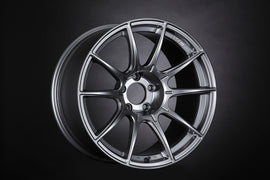 SSR GTX01 19x10.5 5x114.3 22mm Offset Dark Silver Wheel Evo X / G35 / 350z / 370z