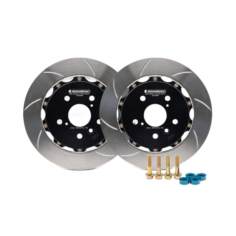 GiroDisc 2023+ Toyota GR Corolla Slotted 316mm Rear Rotors