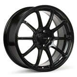 Enkei TRIUMPH 18x9.5 5x100 45mm Offset Gloss Black Wheel