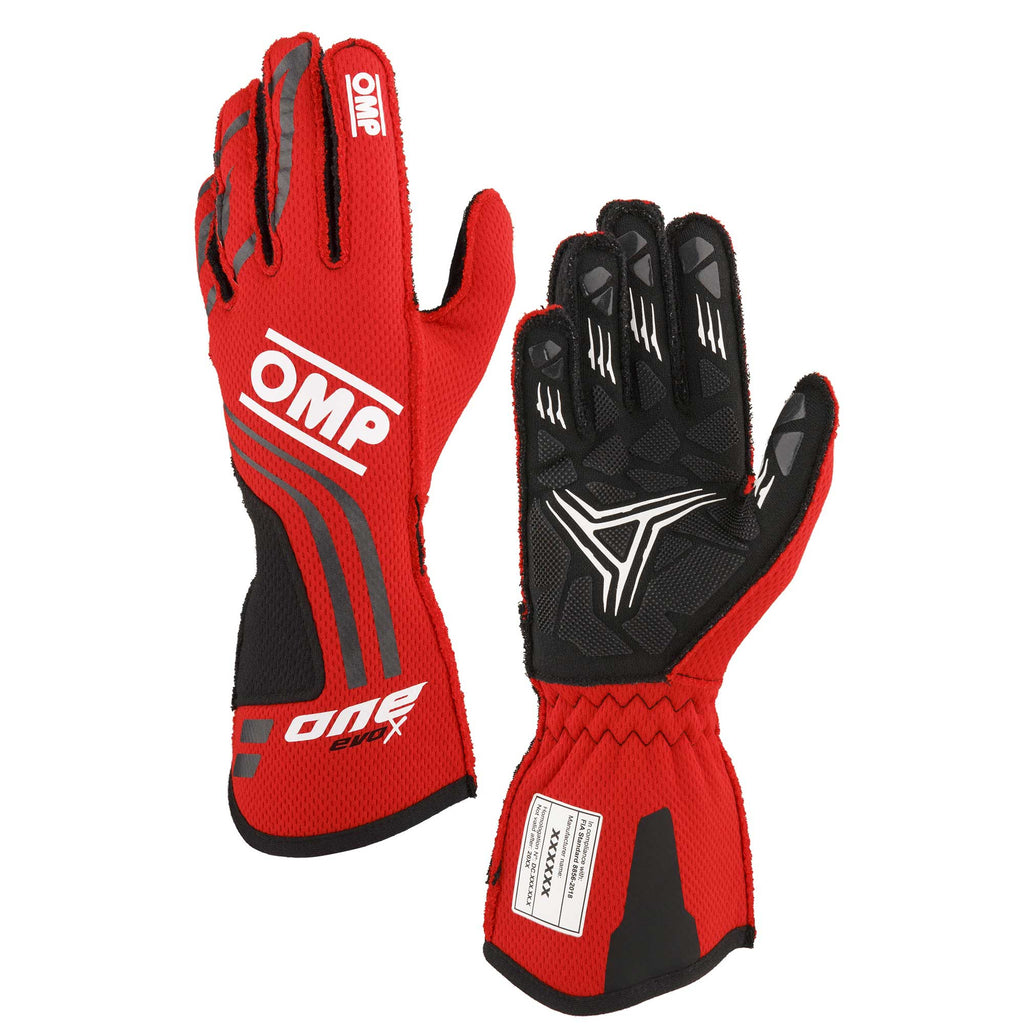 OMP ONE EVO-X MY24 GLOVES FIA 8856-2018