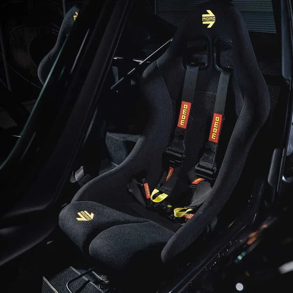 Momo Supercup Seats (FIA 8855-1999) - Black Hardshell