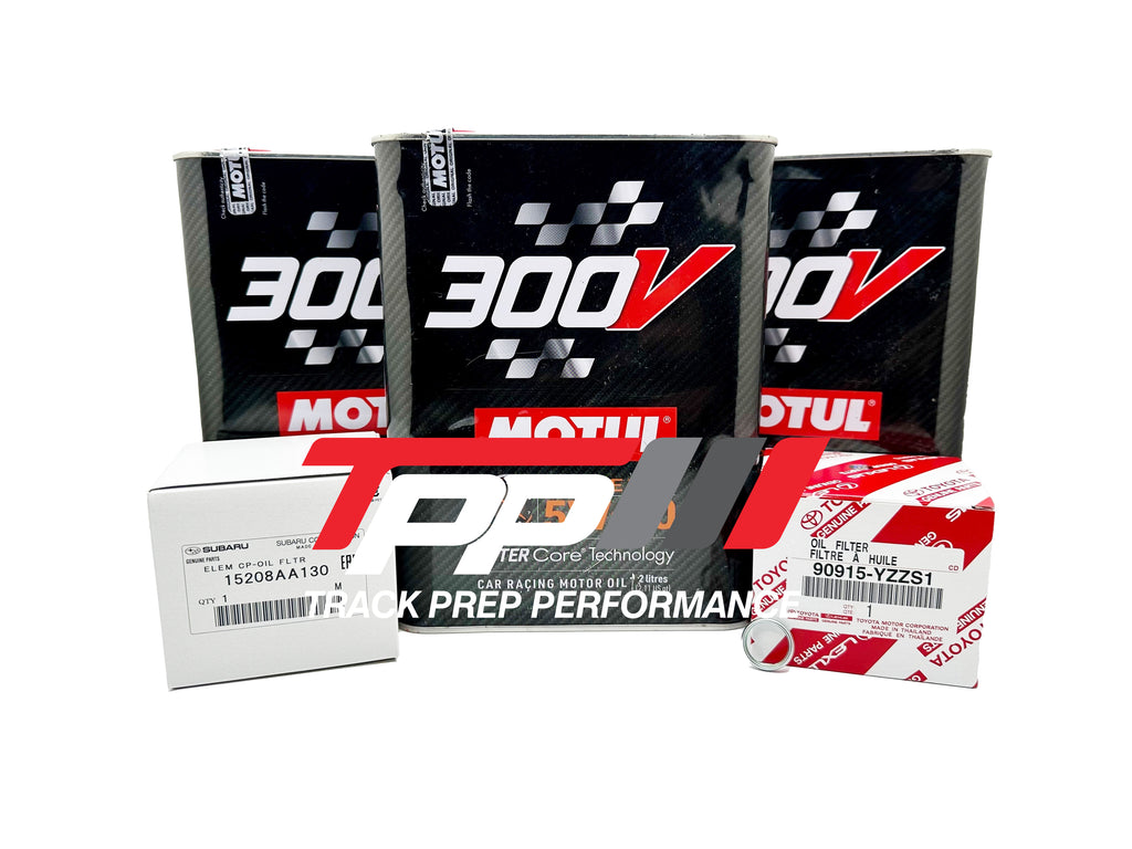 GR86/BRZ Motul 300V 5W30 Oil Change Kit (22+)