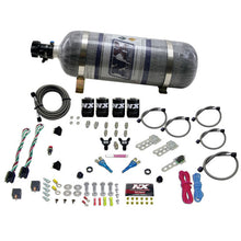 Load image into Gallery viewer, Nitrous Express Sport Compact EFI Dual Stage Nitrous Kit (35-75HP x 2) w/Composite Bottle