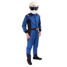 Load image into Gallery viewer, RaceQuip Blue Chevron-5 Suit SFI-5 - Medium