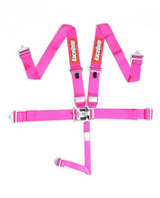 Load image into Gallery viewer, RaceQuip Pink L &amp; L 5pt Seat Belt