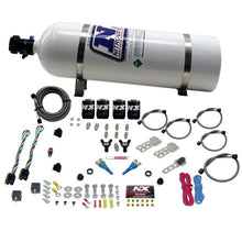 Load image into Gallery viewer, Nitrous Express Sport Compact EFI Dual Stage Nitrous Kit (35-75 x 2) w/15lb Bottle