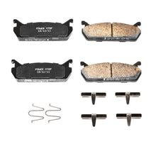 Load image into Gallery viewer, Power Stop 91-96 Ford Escort Rear Z17 Evolution Ceramic Brake Pads w/Hardware