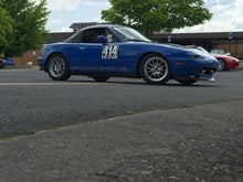 Load image into Gallery viewer, Autocross Numbers - Name/Flag Style - White Backing Alternate