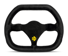 Load image into Gallery viewer, Momo MOD30 Buttons Steering Wheel 320 mm -  Black Suede/Black Spokes/1 Stripe