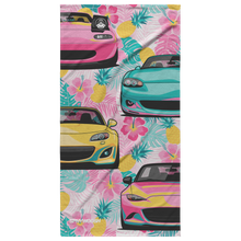 Load image into Gallery viewer, Miata Beach Towel 2020 -  Pineapple Floral