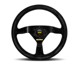 Momo MOD78 Steering Wheel 350 mm -  Black Leather/Black Spokes