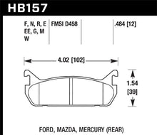 Load image into Gallery viewer, Hawk 89-93 Mazda Miata/MX-5 1.6L Black Race Rear Brake Pads