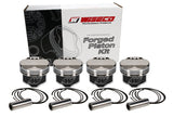 Wiseco Ford Mazda Duratech 2.0L 87.5mm Bore 12.3:1 CR +5.3 Dome Piston Set