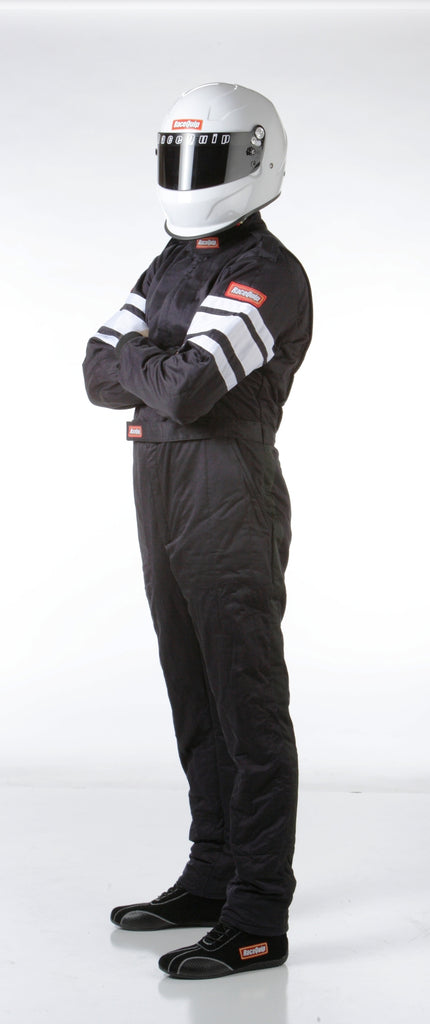 RaceQuip Black SFI-5 Suit - Large