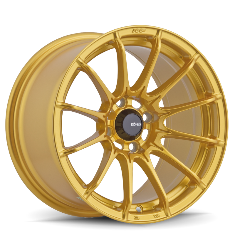 Konig Dial In 15x7 4x100 ET35 Gloss Gold