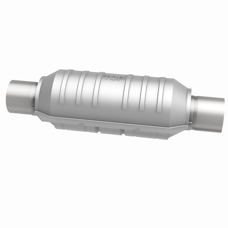 MagnaFlow Catalytic Converter 2 in Inlet 2 in Outlet 11 in Length SS